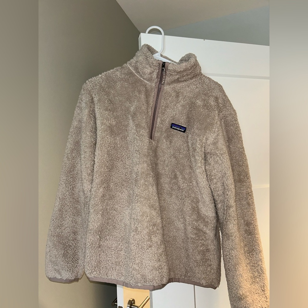 Patagonia Beige Sherpa Jacket